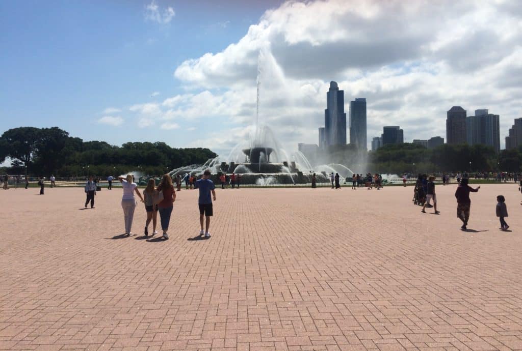 Der Buckingham Brunnen von Al Bundy in Chicago