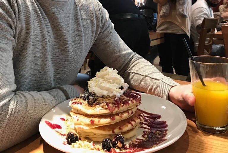 Pancake Frühstück in Chicago