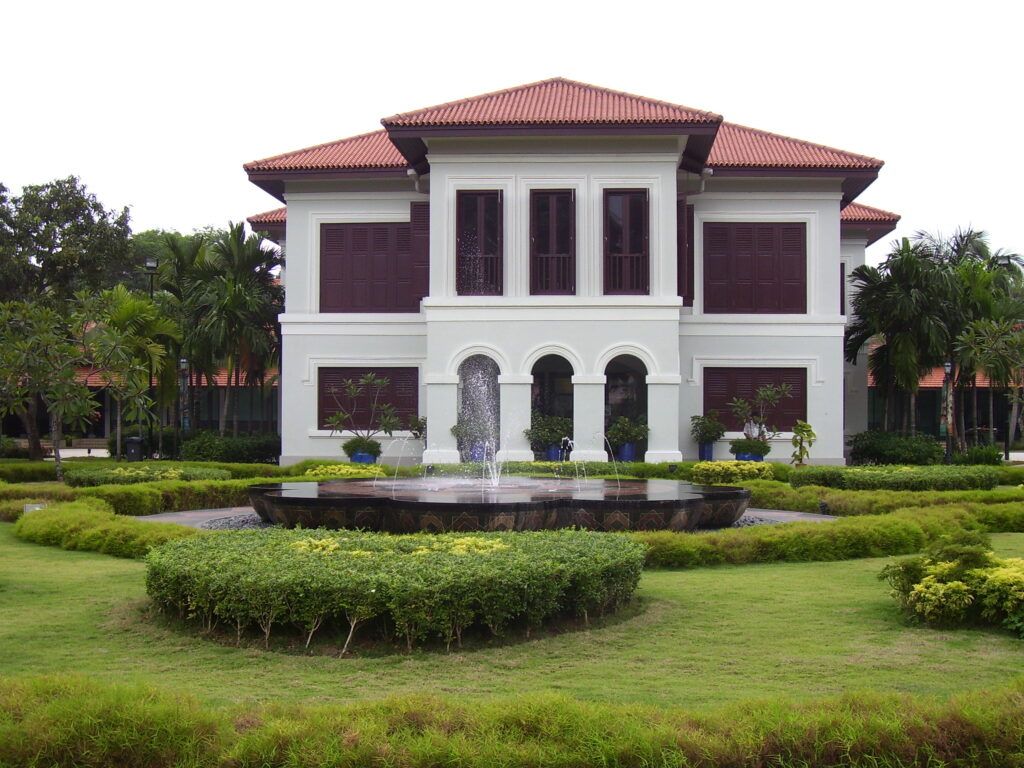 Villa mit Vorgarten