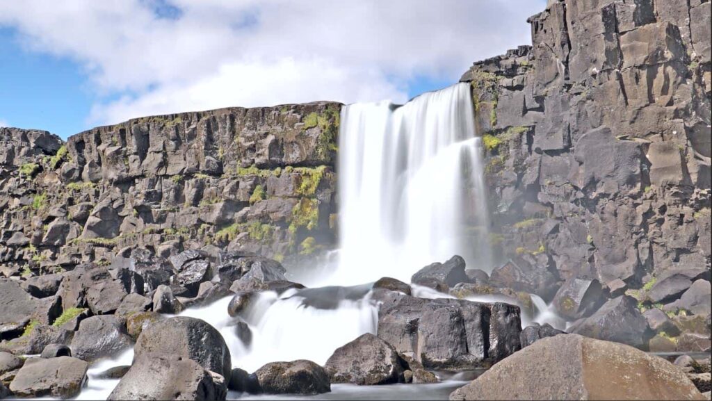 Wasserfall auf Island